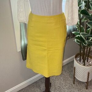 MOSCHINO Leather Skirt Size 8